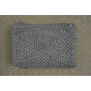 Adirondack Baby Solid Gray Blanket Plush Security Lovey Grey Textured